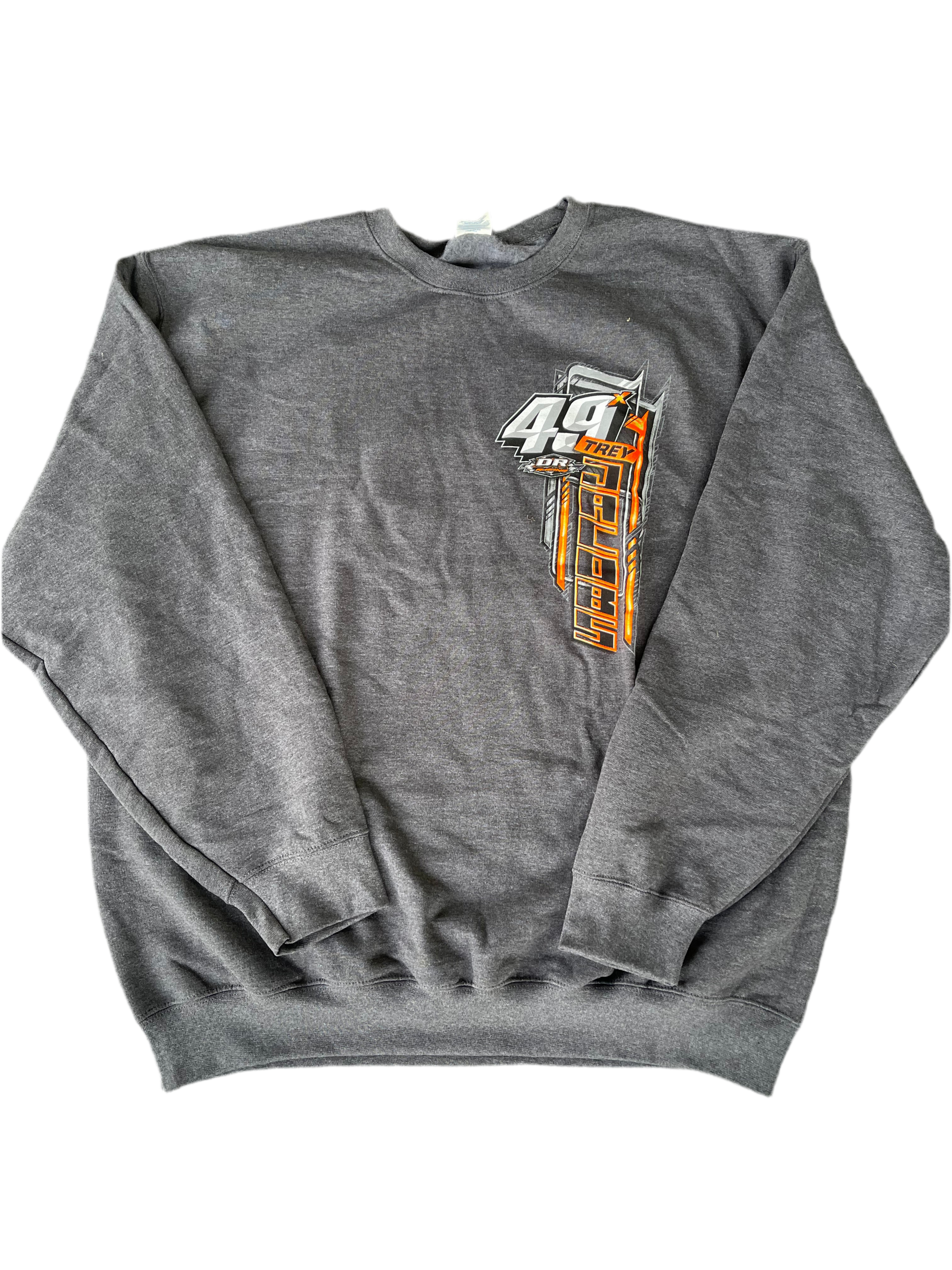 【GRAVER】25SS★ SPORTY GRAR Collar Sweatshirt 2025 Grey Crewneck – Shop Trey Jacobs Racing